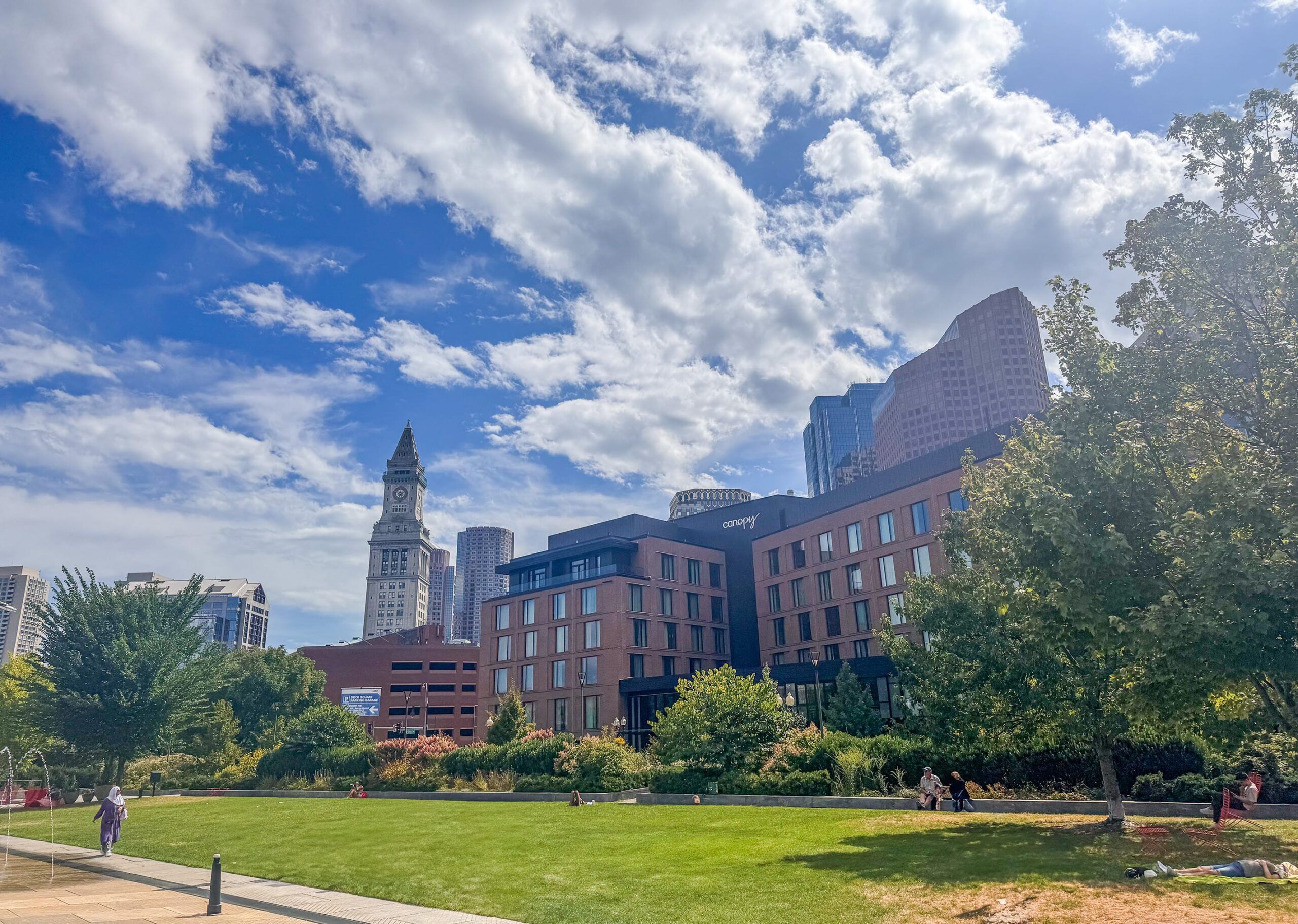 boston park and architecture